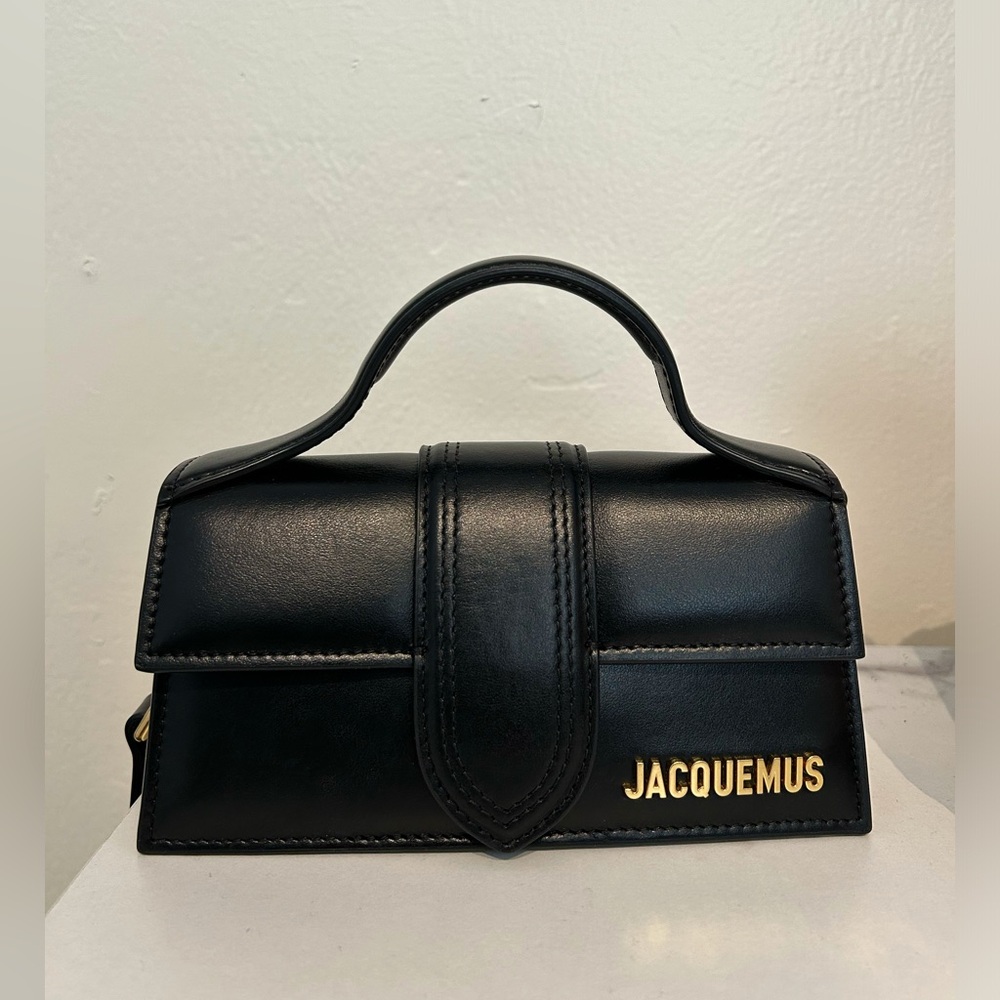 Jacquemus Le Bambino Leather Top Handle Bag